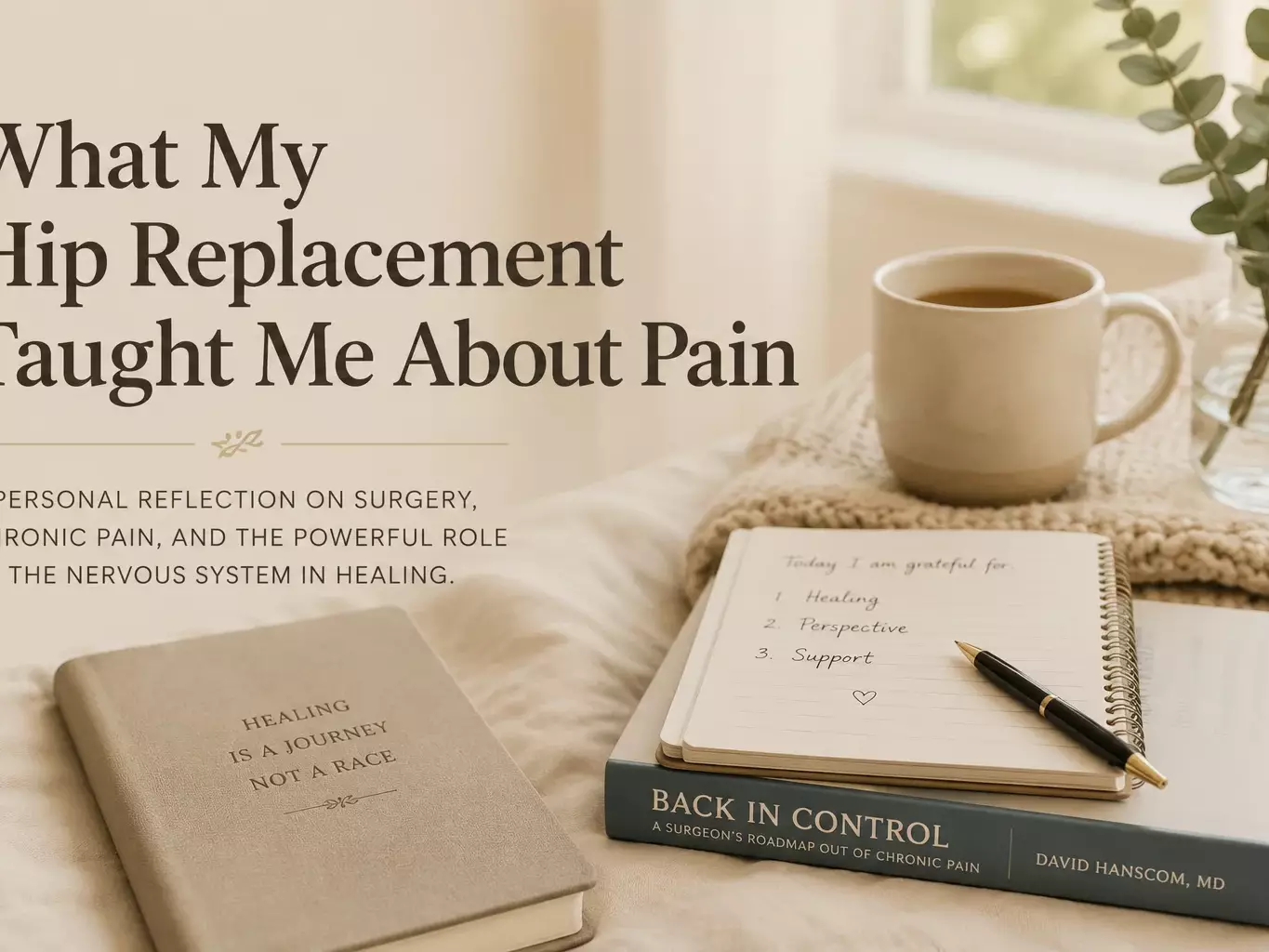 What My Hip Replacement Taught Me About Pain | Dr. Julia Ward